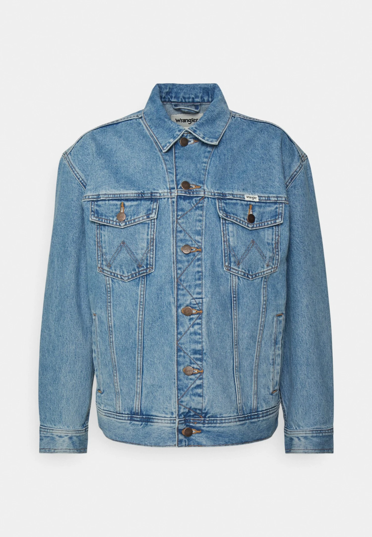 Wrangler Anti Fit Jacket - Spijkerjas - Azure Blue 6 Wrangler Anti Fit Jacket - Spijkerjas - Azure Blue - Afbeelding 4
