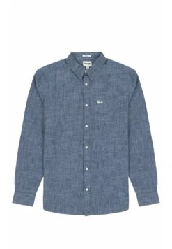 Wrangler Ls 1 Pkt Button Down - Overhemd - Dark Indigo -Wrangler 42d756cae5af427eadefb9d6a3b64d1f