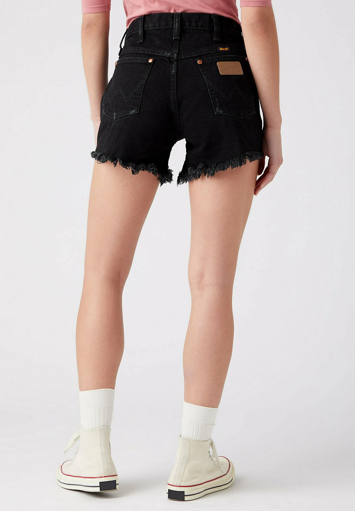 Wrangler Festival- Jeansshort - Black 5 Wrangler Festival- Jeansshort - Black - Afbeelding 3