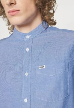 Wrangler Pocket Shirt - Overhemd - Limoges Blue -Wrangler 44b6b575b86043a29b1e21b719b06b6b