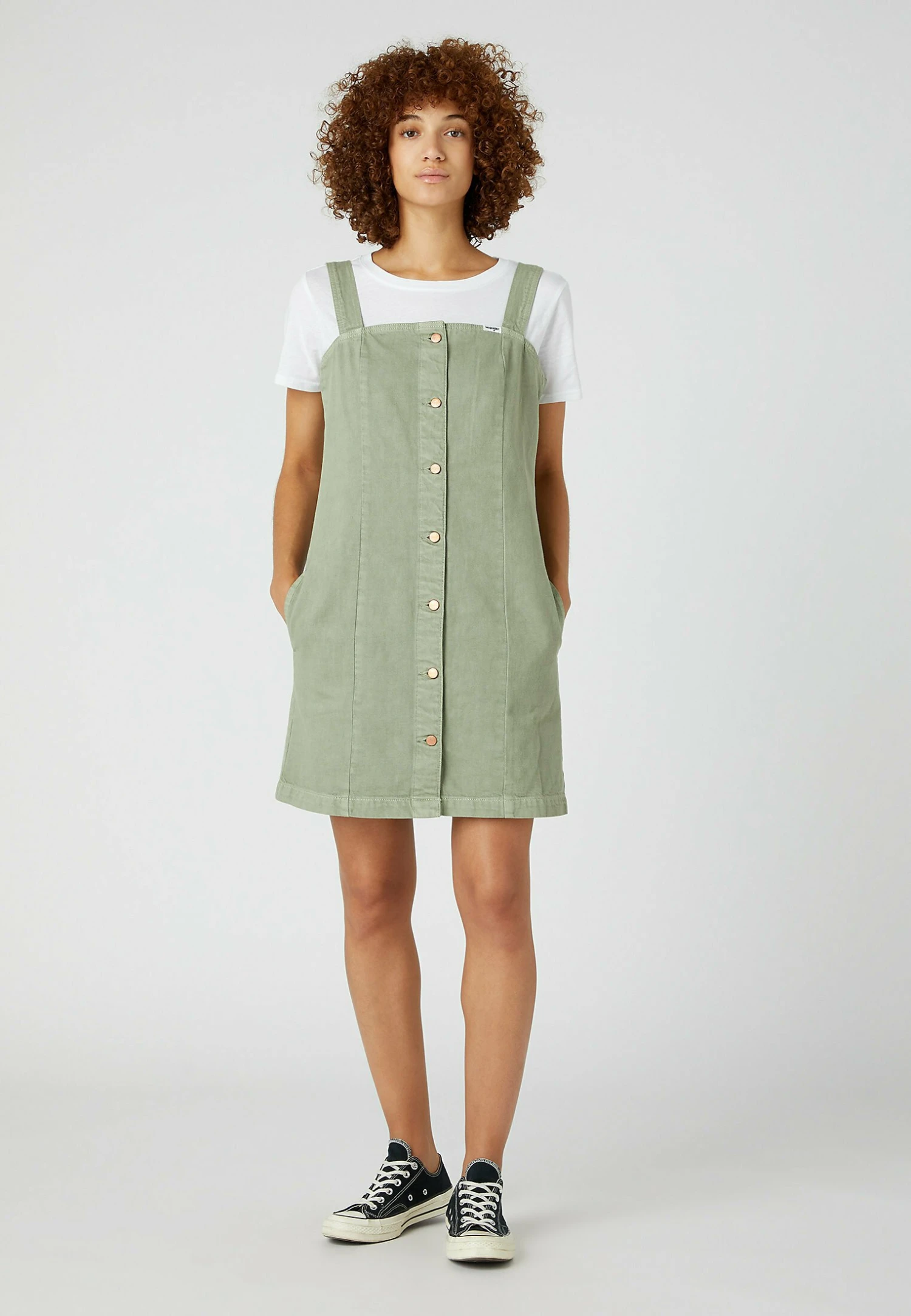 Wrangler Utility - Spijkerjurk - Tea Leaf 3 Wrangler Utility - Spijkerjurk - Tea Leaf