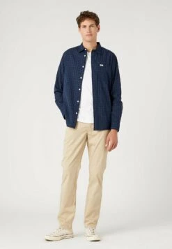 Wrangler Pocket - Overhemd - Eclipse -Wrangler 4727d52a976048828d57aba2e01c3a04
