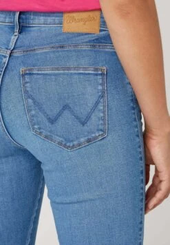 Wrangler Slim Fit Jeans - Blau -Wrangler 475da255ec984db6a01b17b464ec59d2