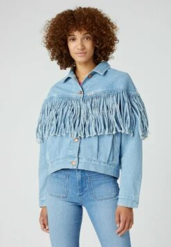 Wrangler Western Fringe- Spijkerjas - Cloud Nine