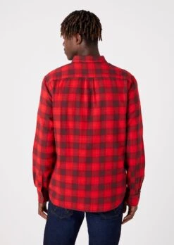 Wrangler Pocket - Overhemd - Rhubarb Red 9 Wrangler Pocket - Overhemd - Rhubarb Red -Wrangler 4cbc83734ea34c9cbfc9fd7cb9562ab5