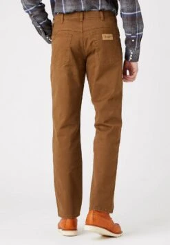 Wrangler Texas - Broek - Saddle Brown -Wrangler 4ed483837e0045d0a3cb899651c3041b