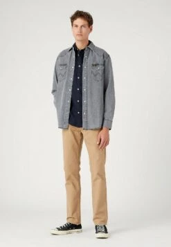 Wrangler Overhemd - Dark Navy 8 Wrangler Overhemd - Dark Navy -Wrangler 4fce6ea390c3472cb498c1f413c5b5f6