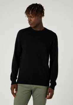 Wrangler Crewneck - Trui - Black