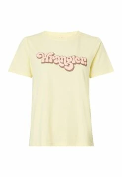 Wrangler Regular Tee - T-Shirt Print - Pale Banana 11 Wrangler Regular Tee - T-Shirt Print - Pale Banana -Wrangler 52822ca4675046e0967435a3e201c461