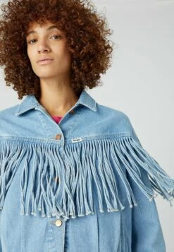 Wrangler Western Fringe- Spijkerjas - Cloud Nine 12 Wrangler Western Fringe- Spijkerjas - Cloud Nine -Wrangler 54e55298f05a435a9acaccf7ea8aacf0