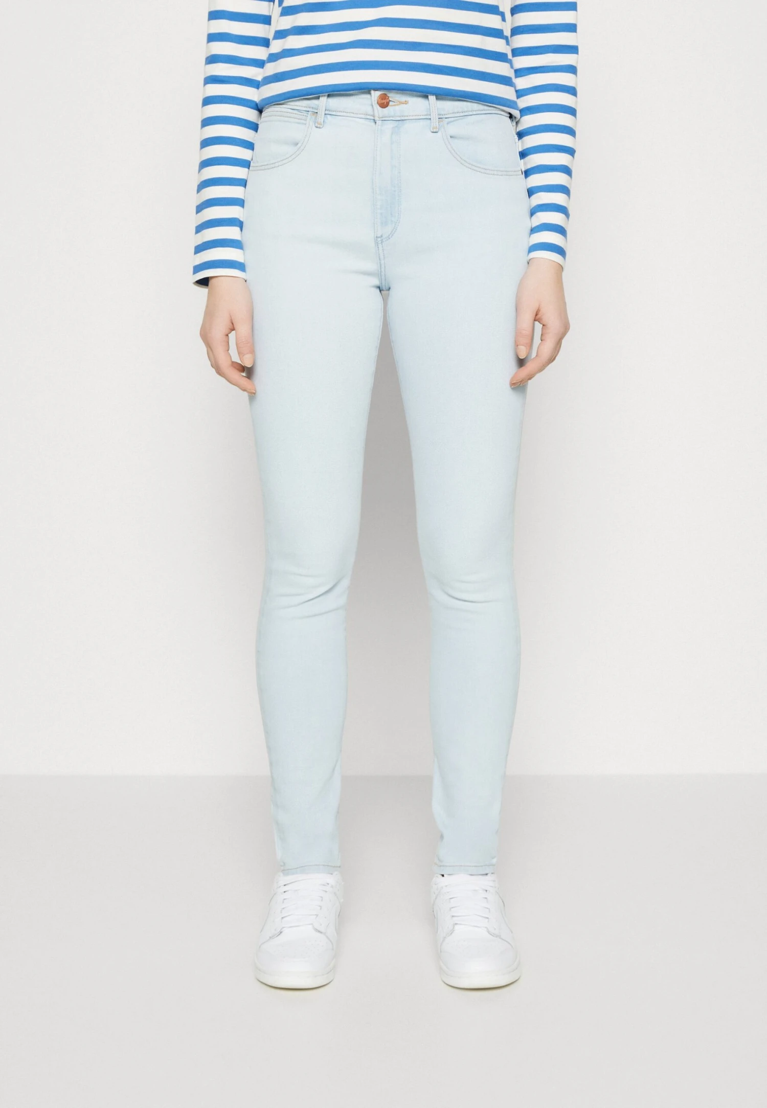 Wrangler High Skinny - Jeans Skinny Fit - Beach Bum 3 Wrangler High Skinny - Jeans Skinny Fit - Beach Bum