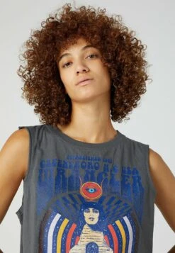 Wrangler Sleeveless- Top - Magnet 10 Wrangler Sleeveless- Top - Magnet -Wrangler 56f074fd009446469793fdcb391a3f27