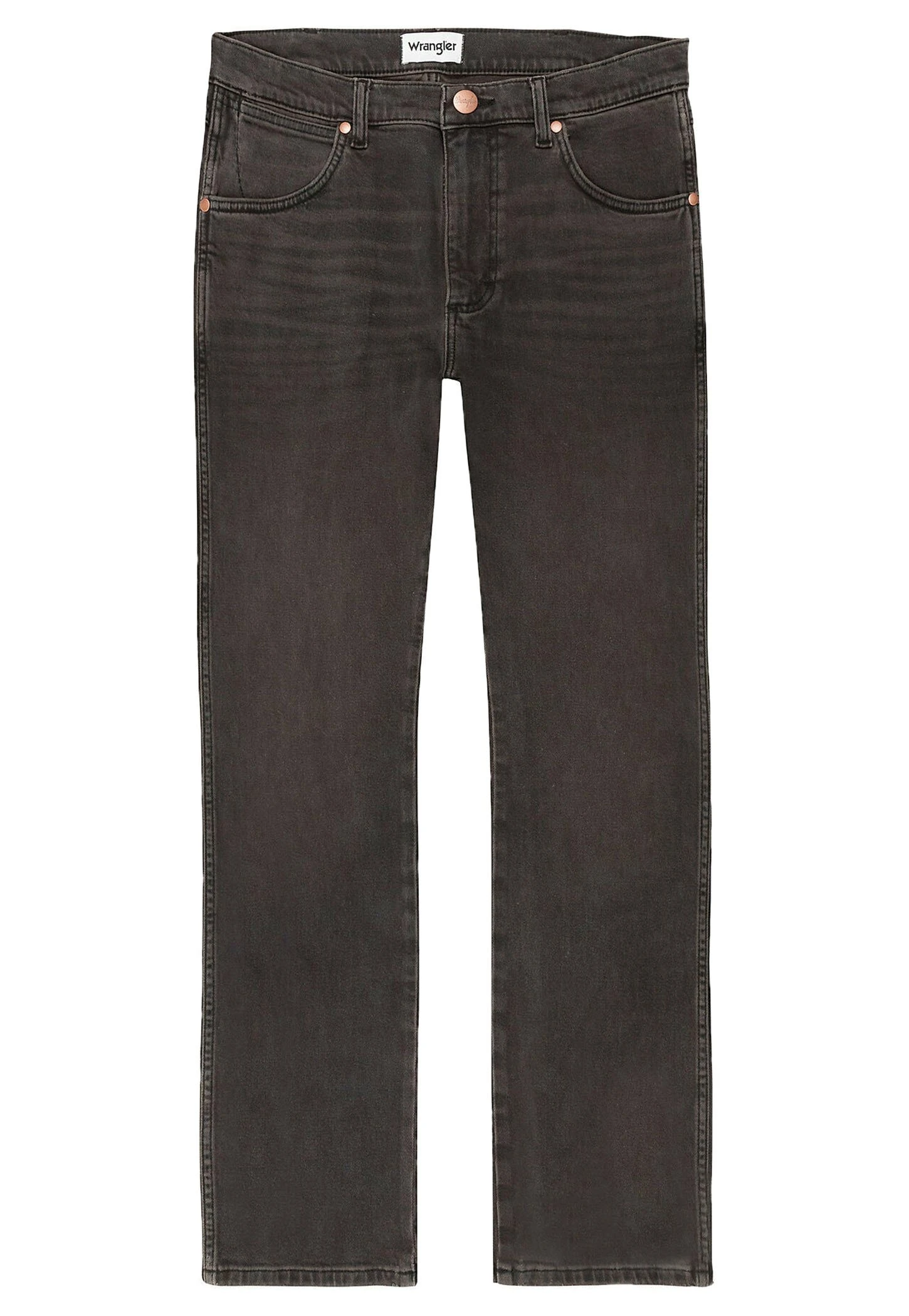 Wrangler Greensboro - Straight Leg Jeans - Black Clay Washed 8 Wrangler Greensboro - Straight Leg Jeans - Black Clay Washed - Afbeelding 6