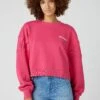 Wrangler Puffy Crew - Sweater - Fuchsia Rose 2 Wrangler Puffy Crew - Sweater - Fuchsia Rose -Wrangler 57b31aede80a4ccaa85e2091aafcb7b1