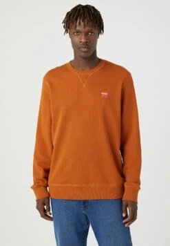 Wrangler Sign Off- Sweater - Nutmeg Brown