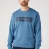 Wrangler Seasonal Crew - Sweater - Captains Blue -Wrangler 5899062f4dc1479ca5bb13b91f5e784c