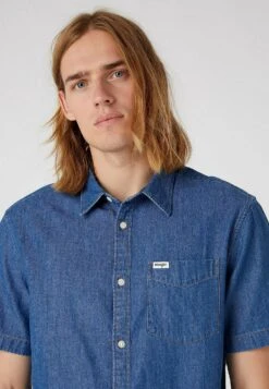 Wrangler Ss- Overhemd - Dark Stone 10 Wrangler Ss- Overhemd - Dark Stone -Wrangler 58a2d449509c4a22a6ddd03ce6154171