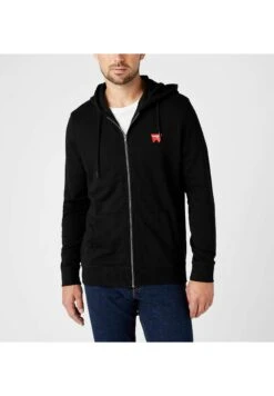 Wrangler Sign Off- Sweater Met Rits - Black