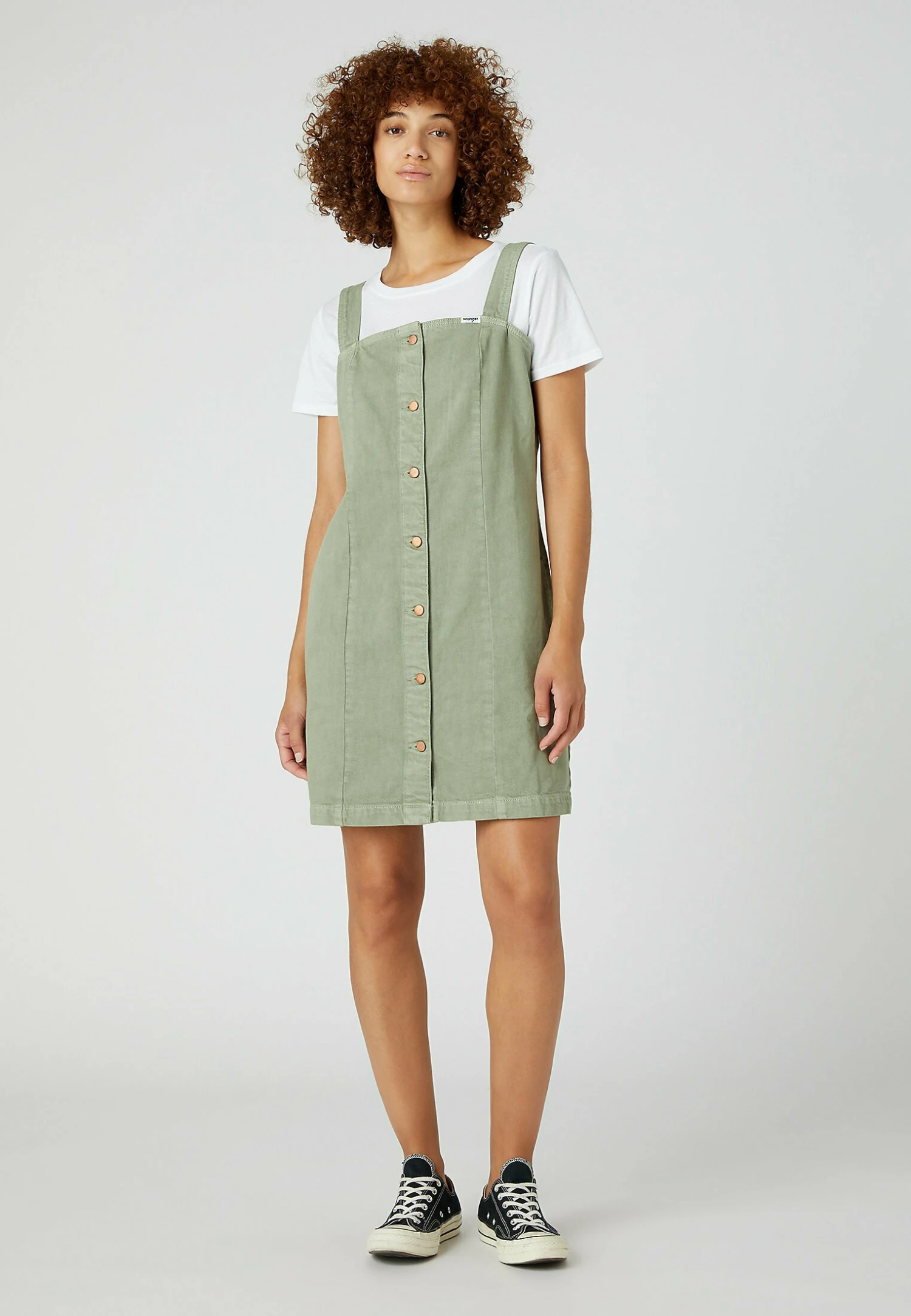 Wrangler Utility - Spijkerjurk - Tea Leaf 4 Wrangler Utility - Spijkerjurk - Tea Leaf - Afbeelding 2