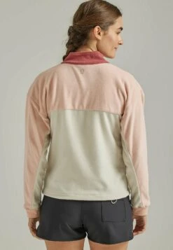 Wrangler 1/4 Zip Popover - Fleece Trui - Rose Cloud 10 Wrangler 1/4 Zip Popover - Fleece Trui - Rose Cloud -Wrangler 5e4b86386ead4cfb9a3e2a8d2457b766
