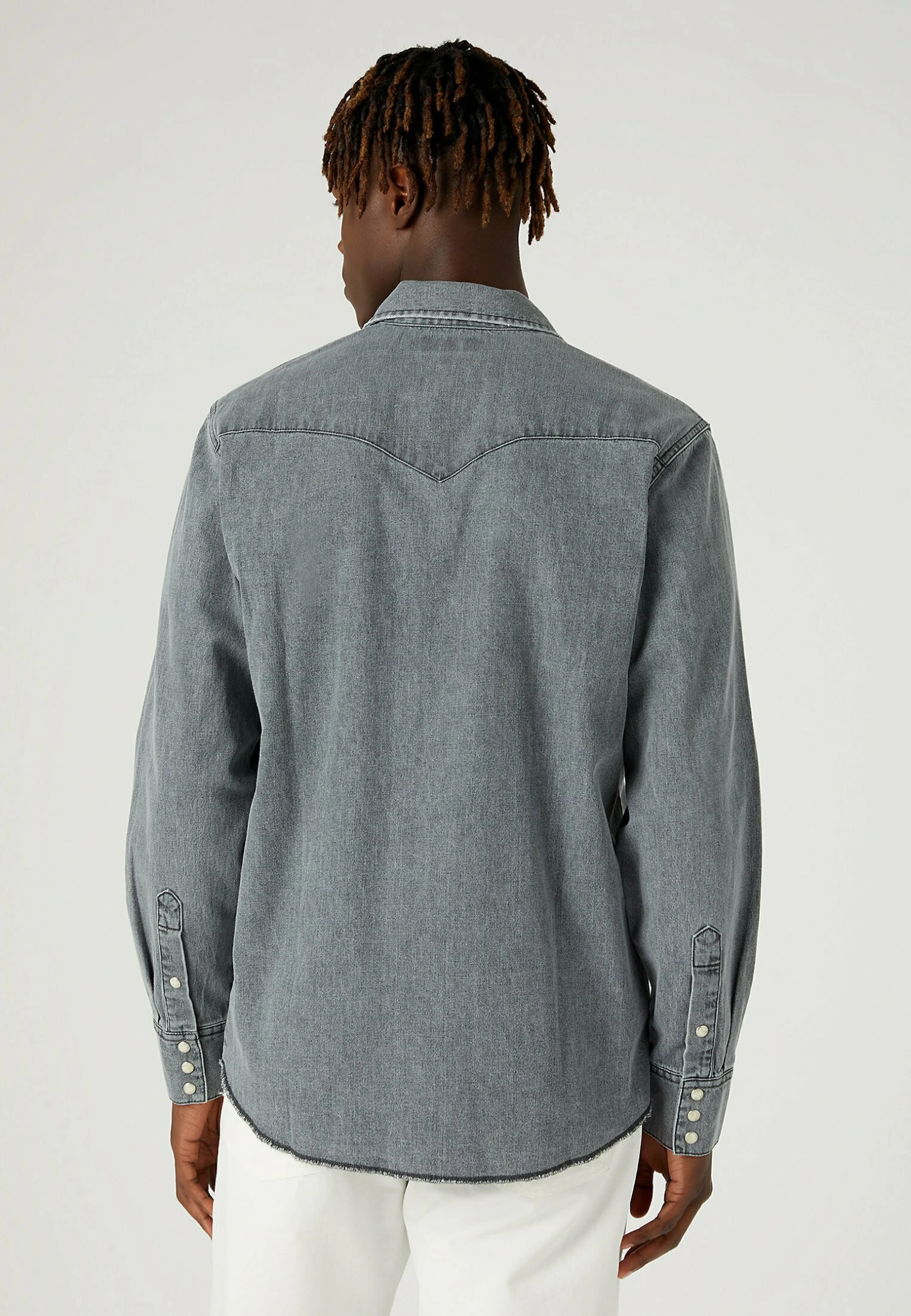 Wrangler Heritage - Overhemd - Washed Black 5 Wrangler Heritage - Overhemd - Washed Black - Afbeelding 3