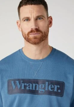 Wrangler Seasonal Crew - Sweater - Captains Blue -Wrangler 601ad3aea4634207a5200f94b0d28c58