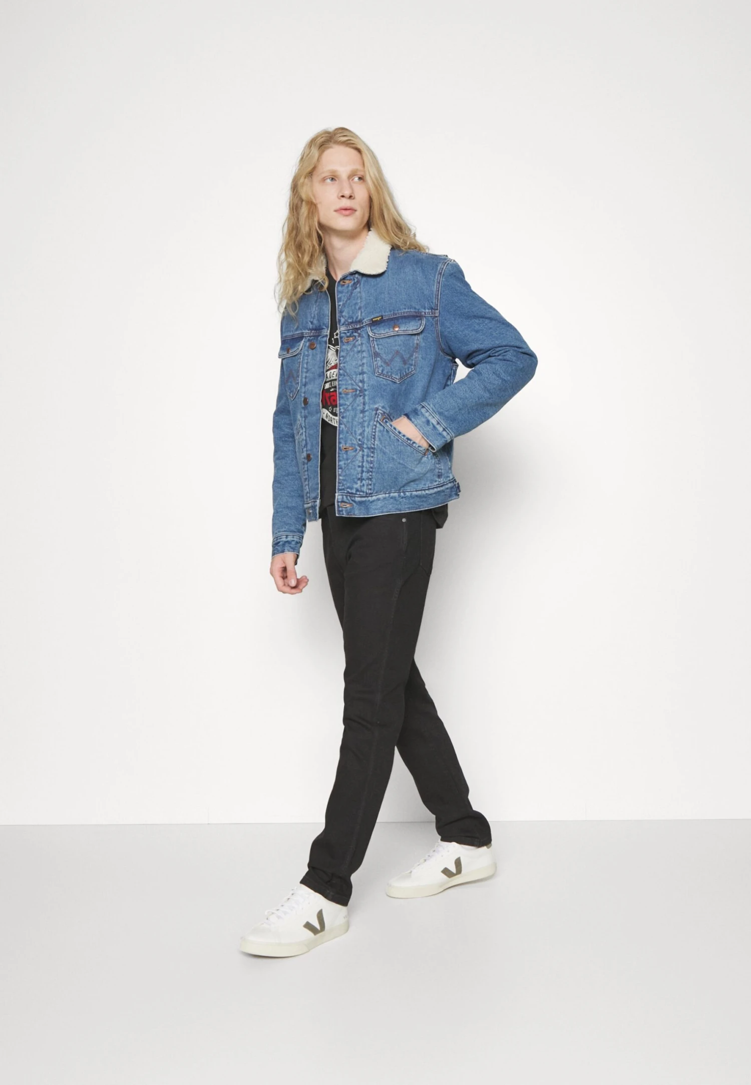 Wrangler Larston - Slim Fit Jeans - Atmosphere 4 Wrangler Larston - Slim Fit Jeans - Atmosphere - Afbeelding 2