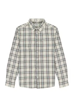 Wrangler 1 Pocket - Overhemd - Worn White 11 Wrangler 1 Pocket - Overhemd - Worn White -Wrangler 6158b3b7e1ab4db6935397cf895d4e02