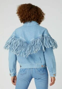 Wrangler Western Fringe- Spijkerjas - Cloud Nine 10 Wrangler Western Fringe- Spijkerjas - Cloud Nine -Wrangler 616be0c2102e4900a03aba6153cbf3f2