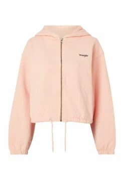 Wrangler Zip Hoodie - Sweater Met Rits - Peach Melba -Wrangler 61f955da5c4345f79c8c508138f1cb7e