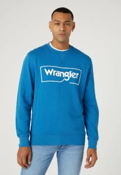 Wrangler Frame Crew - Sweater - Deep Water