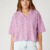 Wrangler Resort- Overhemdblouse - Smokey Grape -Wrangler 63003ddd1d9e4dfb94ac61a285b60e6c