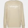 Wrangler Frame Logo Crew - Sweater - Peyote Beige -Wrangler 63be4b6147cf43a8b282ba1e0234d374