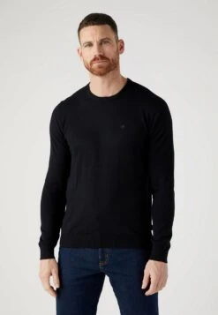 Wrangler Crewneck - Trui - Real Black