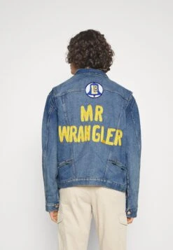 Wrangler 124Mj Leon Bridges - Spijkerjas - Worn Indigo -Wrangler 667b5406f53e4f9284c6c48d2b18bdbd