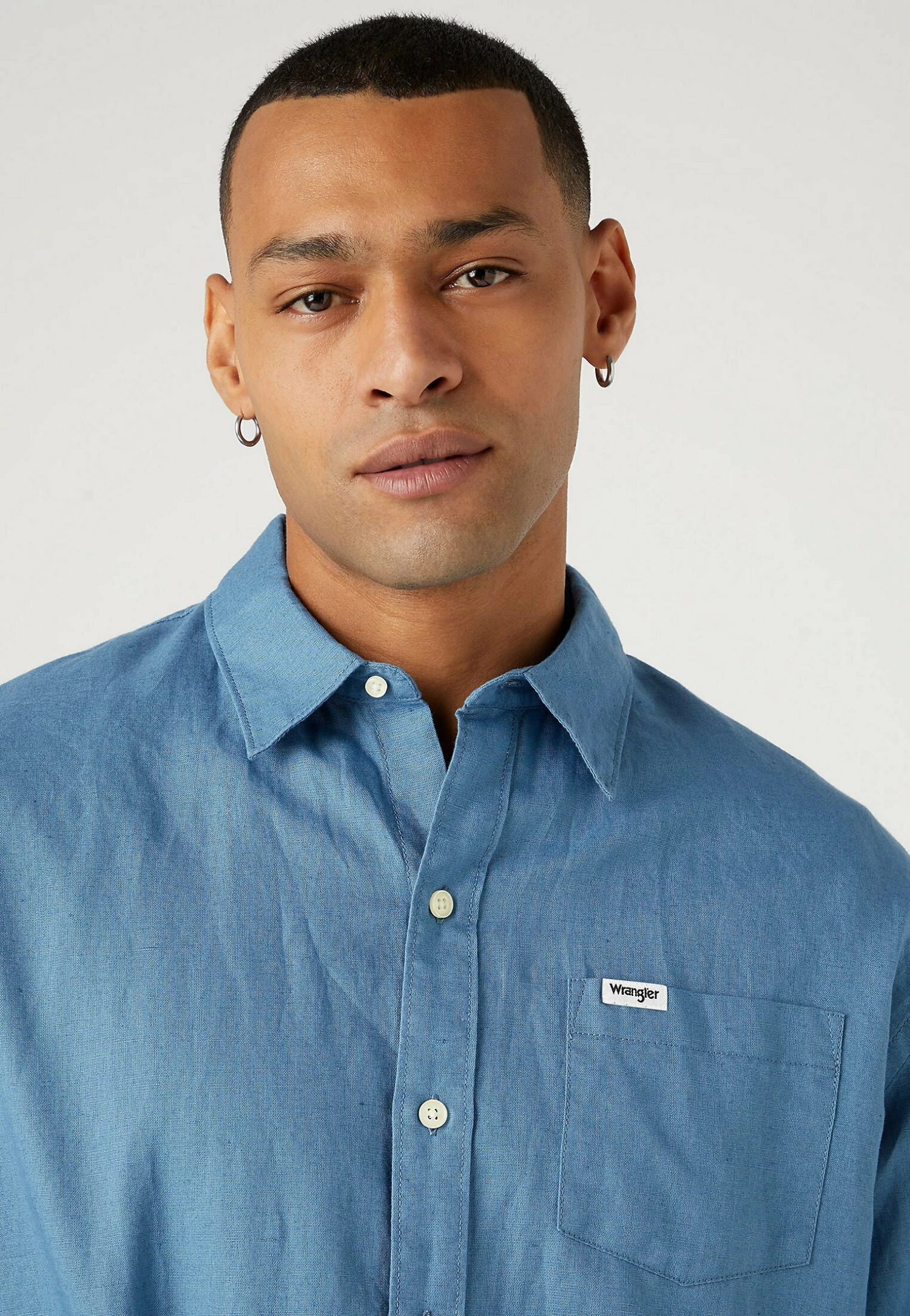 Wrangler Pkt- Overhemd - Captains Blue 6 Wrangler Pkt- Overhemd - Captains Blue - Afbeelding 4