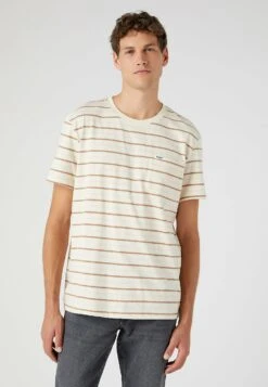 Wrangler Pocket Tee - T-Shirt Print - Pale Blush