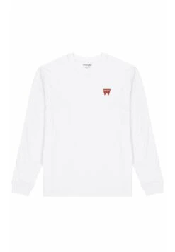 Wrangler Sign Off- Longsleeve - White -Wrangler 700c9e65d1524f1cbd8eb41d00ebbf44