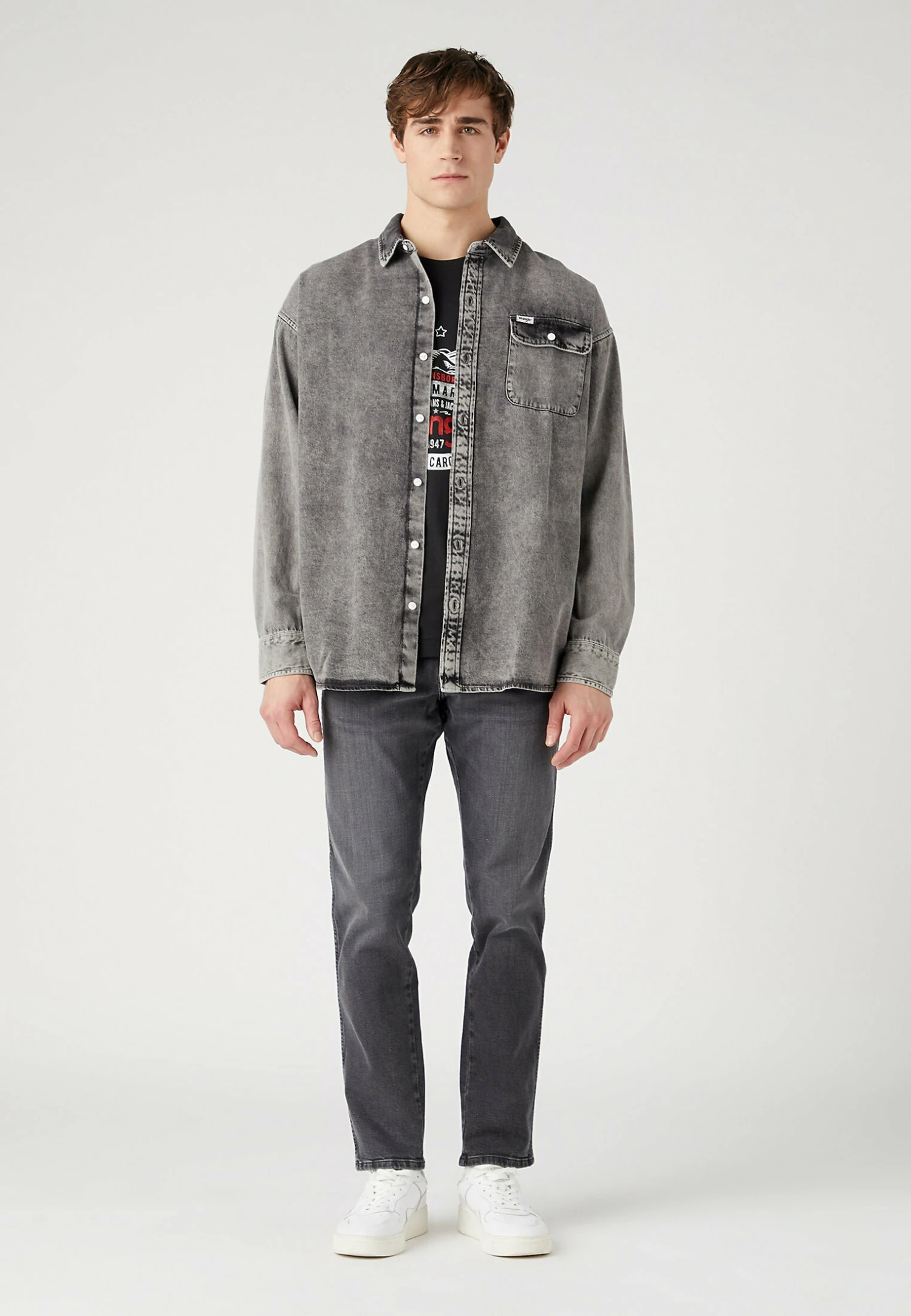 Wrangler 1Pkt Flap - Overhemd - Darkest Spruce 4 Wrangler 1Pkt Flap - Overhemd - Darkest Spruce - Afbeelding 2