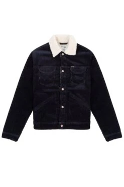 Wrangler Sherpa - Spijkerjas - Navy -Wrangler 7193ee81c0894b2fb8460158eca3bde1