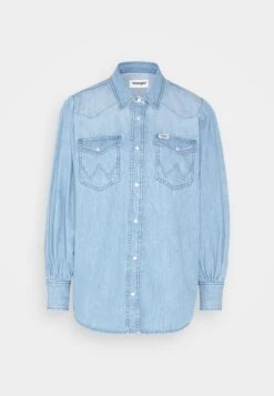 Wrangler Balloon Sleeve Shirt - Overhemdblouse - Scare Crow​ -Wrangler 71dbb710ee8047e2af6ec93b84f6ff19