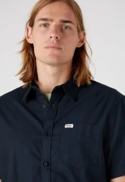 Wrangler Overhemd - Blue -Wrangler 758194cfb51548afb4045260ff138f90