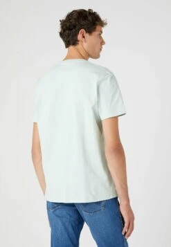 Wrangler Pocket- T-Shirt Basic - Surf Spray -Wrangler 76edd04c4cc6456bac8295f05f29c80c