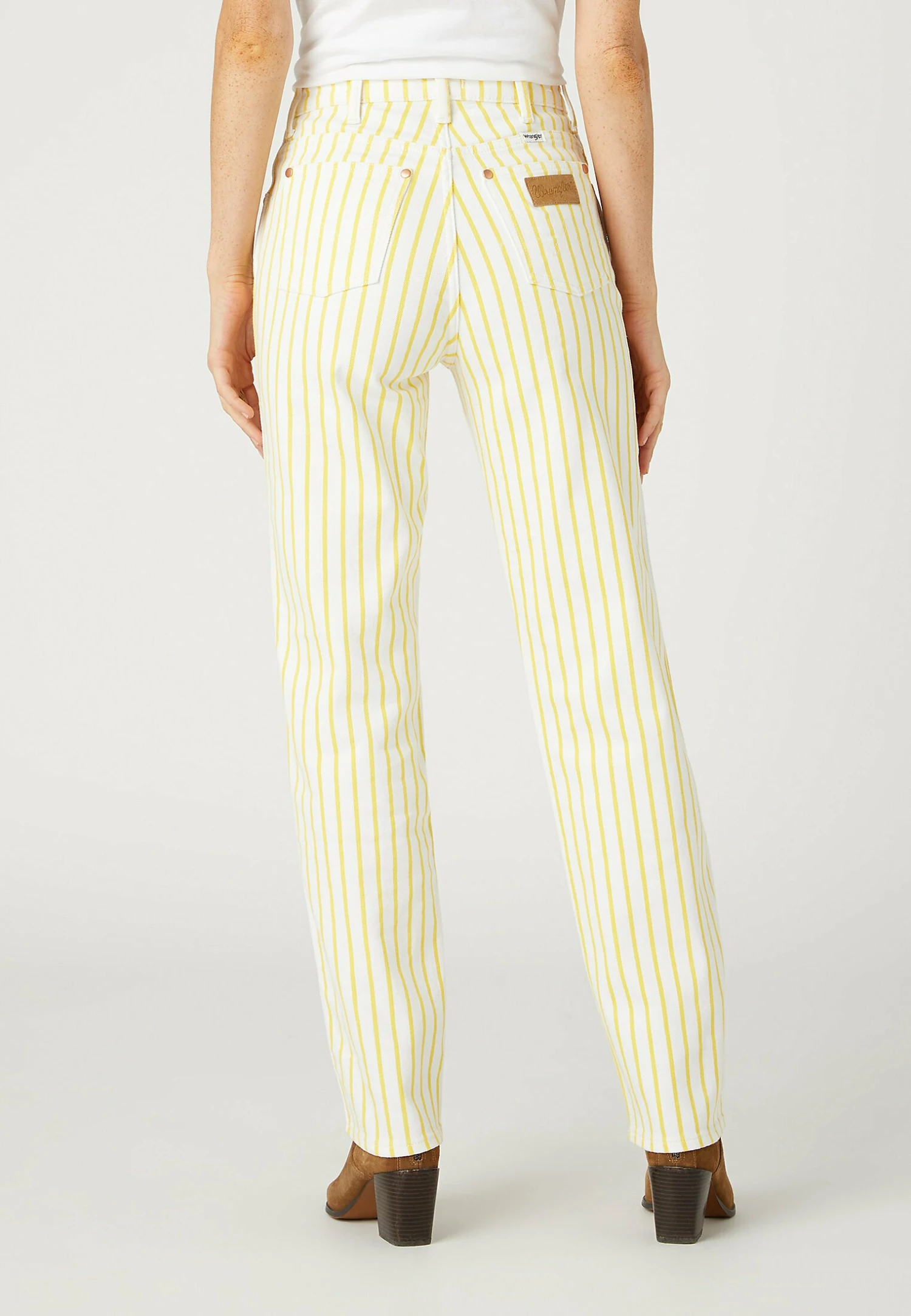 Wrangler Mom Straight - Broek - Sunshine Stripes 5 Wrangler Mom Straight - Broek - Sunshine Stripes - Afbeelding 3