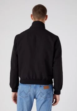 Wrangler Harrington - Jas - Black -Wrangler 799f65970d484086a94fbdb705313011