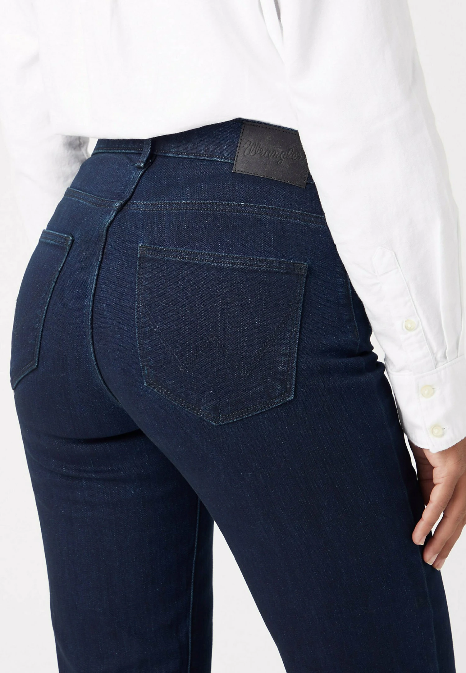 Wrangler Straight - Straight Leg Jeans - Blue Black 6 Wrangler Straight - Straight Leg Jeans - Blue Black - Afbeelding 4