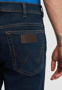 Wrangler Texas- Slim Fit Jeans - Dark Blue -Wrangler 7c145eaa18fa42148d94f89a13cbe114