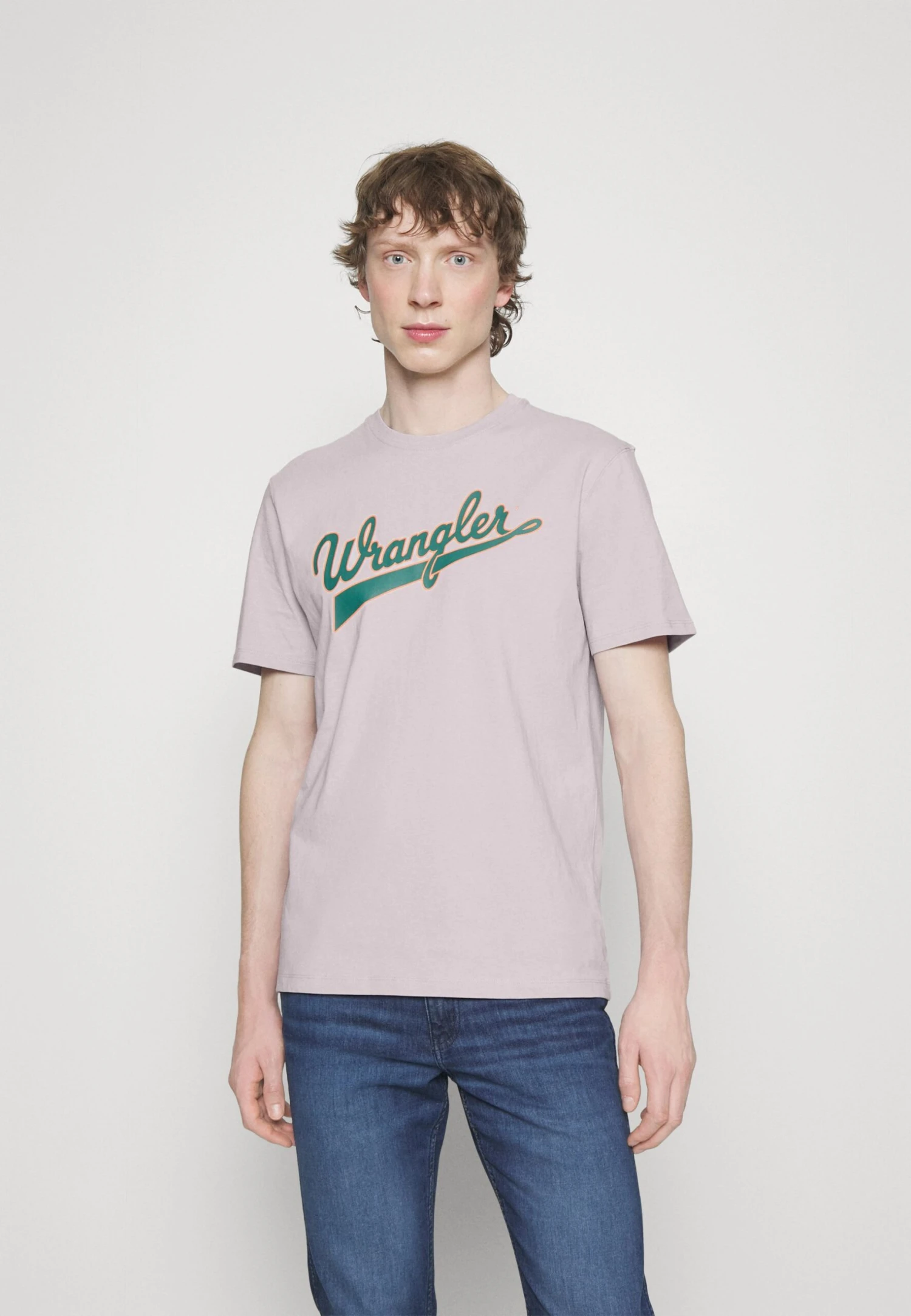 Wrangler Branded Tee - T-Shirt Print - Thistle Purple 3 Wrangler Branded Tee - T-Shirt Print - Thistle Purple