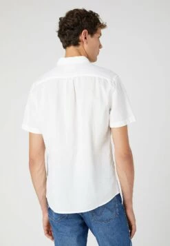 Wrangler Overhemd - White -Wrangler 7d4975a4f0974575a59c3cf1366df471