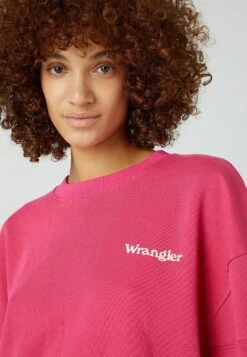 Wrangler Puffy Crew - Sweater - Fuchsia Rose 10 Wrangler Puffy Crew - Sweater - Fuchsia Rose -Wrangler 7f07e78c857349338d2b180af4929dc9